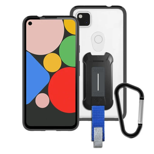 BX3-Google | Google Case | Mountable Shockproof Rugged Case For Outdoors W/ Carabiner -Mobile Phone Case Store armor x bx3 gg20 px4a google pixel 4a waterproof shockproof case cover mountable rugged design drop proof military grade protection 3 505639e8 e501 4f3f 8345 b9e22d5dd583