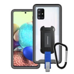 HX-SS20-A71UW | Samsung Galaxy A71 5G UW SM-A716V (Verizon) Case | Protection Military Grade W/ KEY Mount & Carabiner
